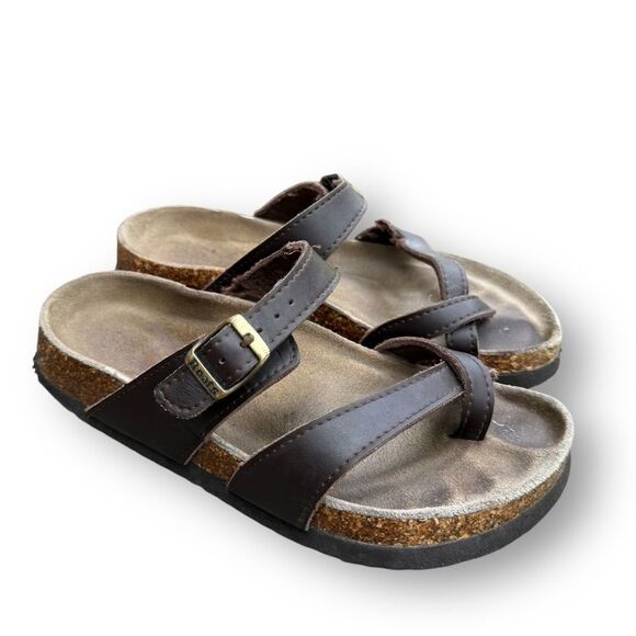 Natural Roots Health and Comfort Slip on Brown Cork Sandals Women’s size 7 - Picture 11 of 11